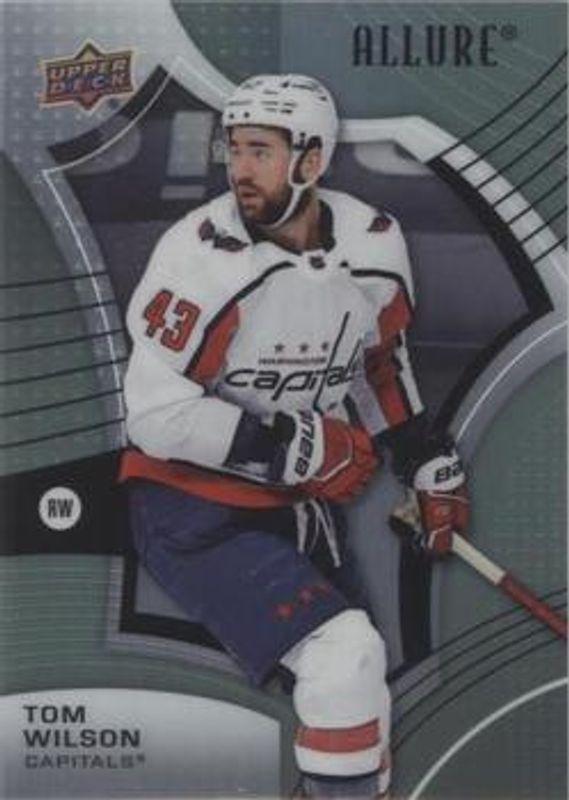 Tom Wilson 2021 Upper Deck Allure #3 Steel RAW
