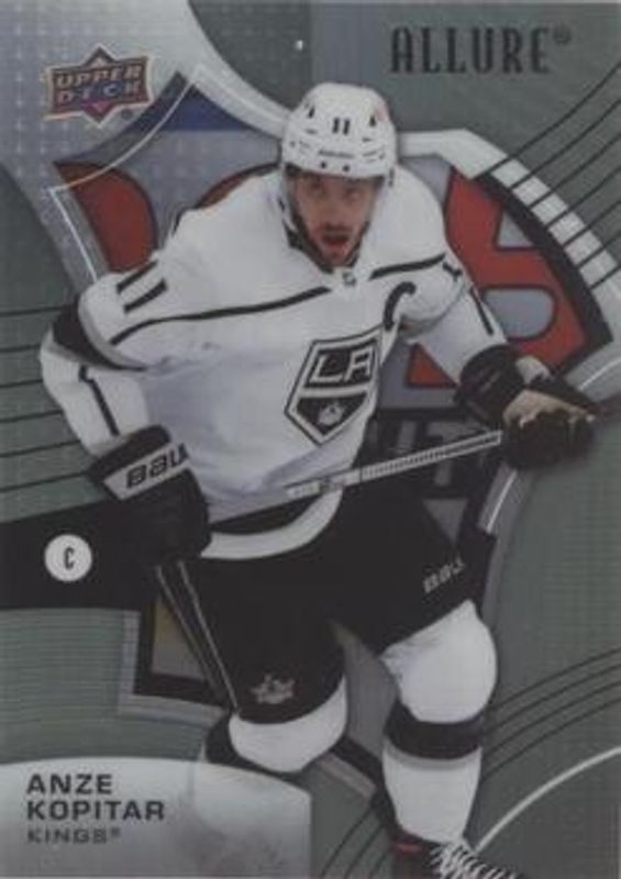 Anze Kopitar 2021 Upper Deck Allure #85 Steel RAW