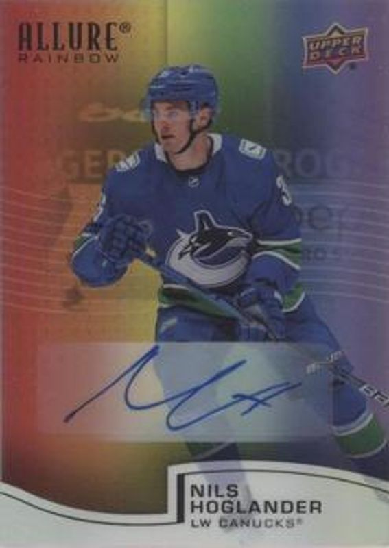 2021 Upper Deck Allure #R-54 Rainbow Full Rainbow Autographs