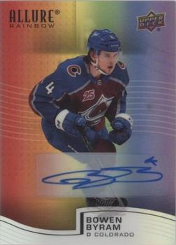 2021 Upper Deck Allure #R-85 Rainbow Full Rainbow Autographs
