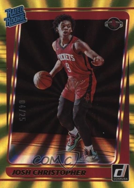 2021 Donruss #250 Yellow Laser /25
