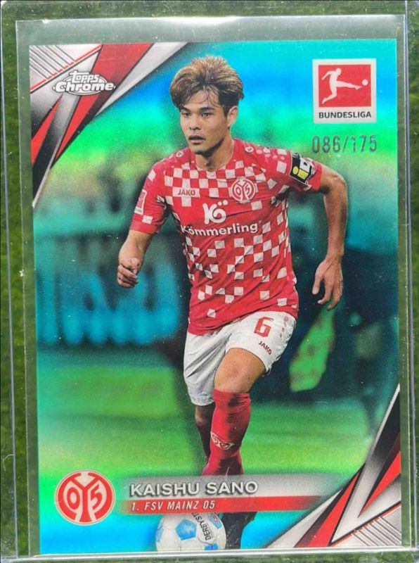 2024 Topps Chrome Bundesliga #69 Aqua Refractor /175