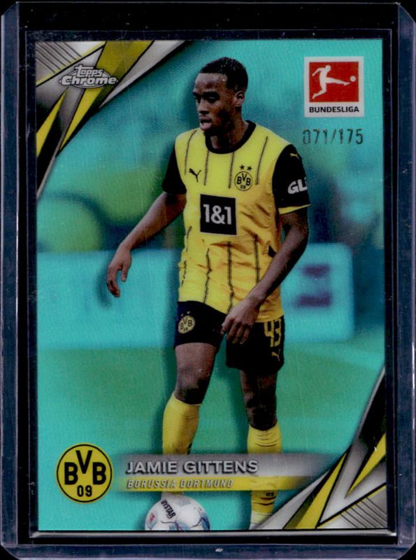 2024 Topps Chrome Bundesliga #26 Aqua Refractor /175