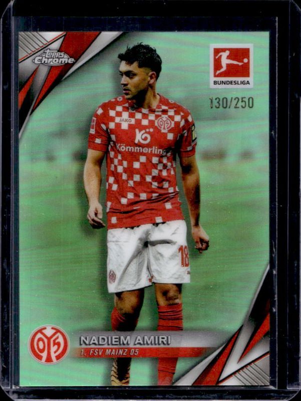 2024 Topps Chrome Bundesliga #70 Neon Green Refractor /250