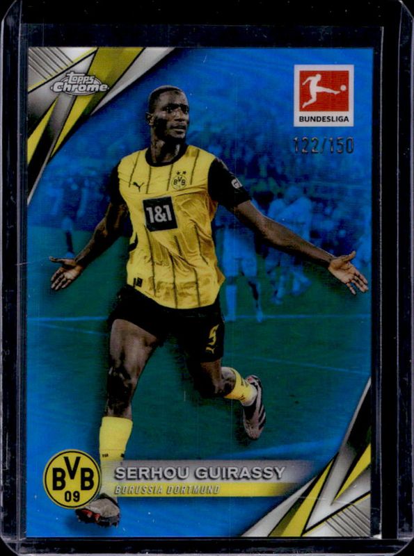 2024 Topps Chrome Bundesliga #28 Blue Refractor /150