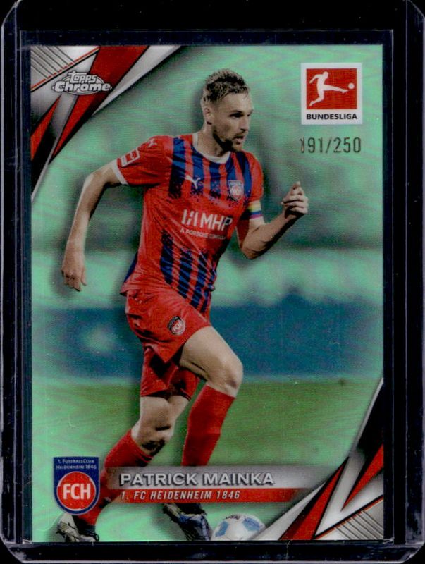 2024 Topps Chrome Bundesliga #41 Neon Green Refractor /250