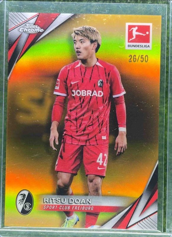2024 Topps Chrome Bundesliga #40 Gold Refractor /50