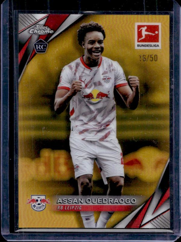 2024 Topps Chrome Bundesliga #58 Gold Refractor /50