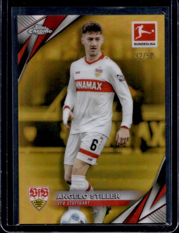 2024 Topps Chrome Bundesliga #91 Gold Refractor /50