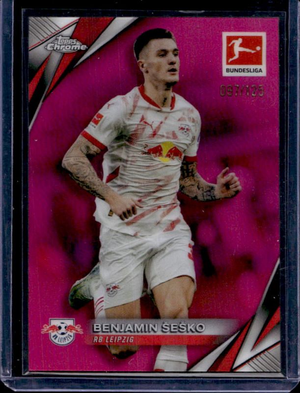 2024 Topps Chrome Bundesliga #62 Magenta Refractor /125