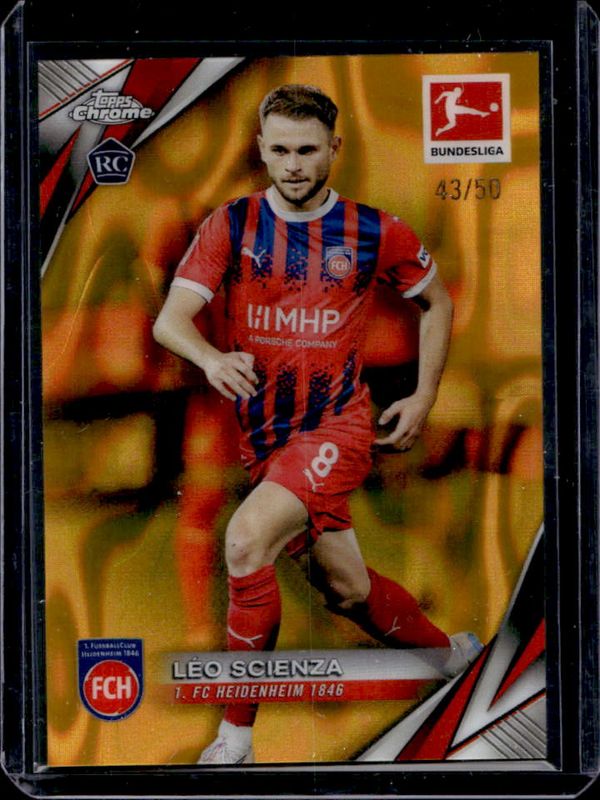 2024 Topps Chrome Bundesliga #44 Gold Lava Refractor /50