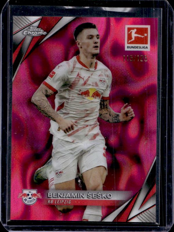 2024 Topps Chrome Bundesliga #62 Magenta Lava Refractor /125