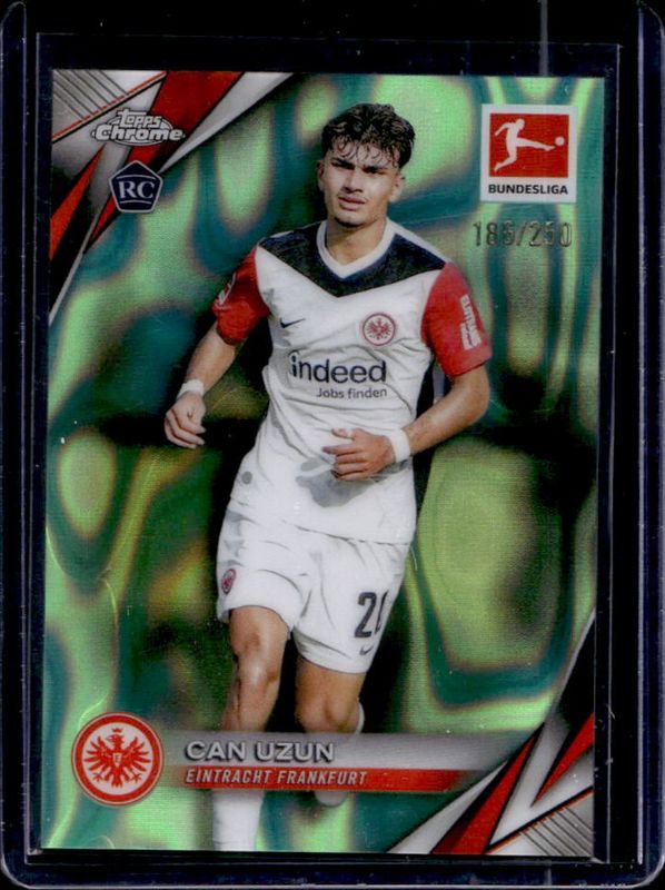 2024 Topps Chrome Bundesliga #32 Neon Green Lava Refractor /250