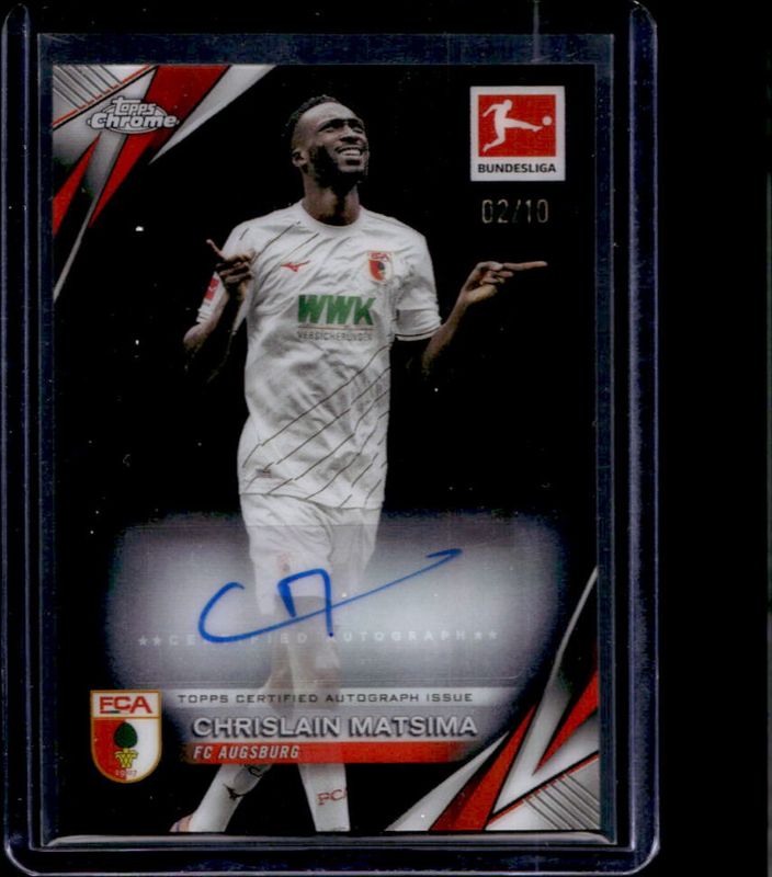 2024 Topps Chrome Bundesliga #BA-CM Base Autographs - Black Refractor /10