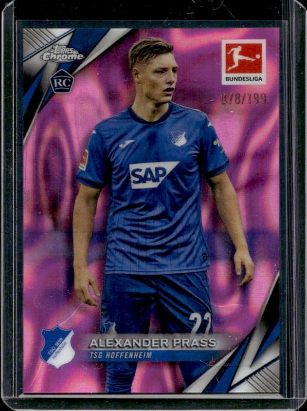 2024 Topps Chrome Bundesliga #48 Pink Lava Refractor /199