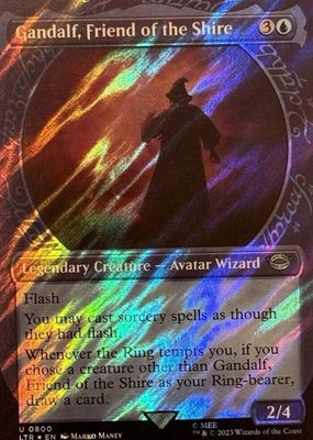 2023 The Lord of the Rings: Tales of Middle-Earth #800 Surge Foil Showcase