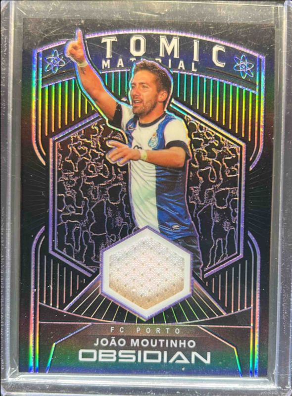 Joao Moutinho 2020 Obsidian #AT-JMO Atomic Material Relics - Purple /75 RAW