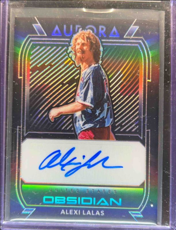 2020 Obsidian #AU-ALA Aurora Autographs /20