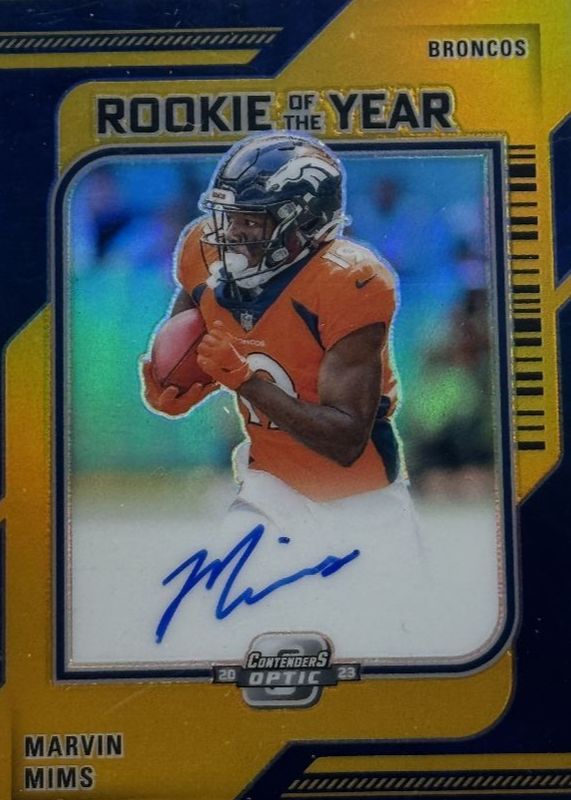2023 Contenders Optic #ROY-MM Rookie of the Year Contenders Autographs - Gold /10
