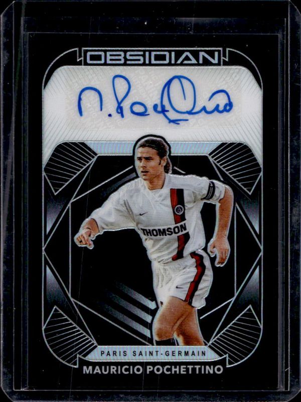 Mauricio Pochettino 2020 Obsidian #OB-MPO Obsidian Autographs /149 RAW