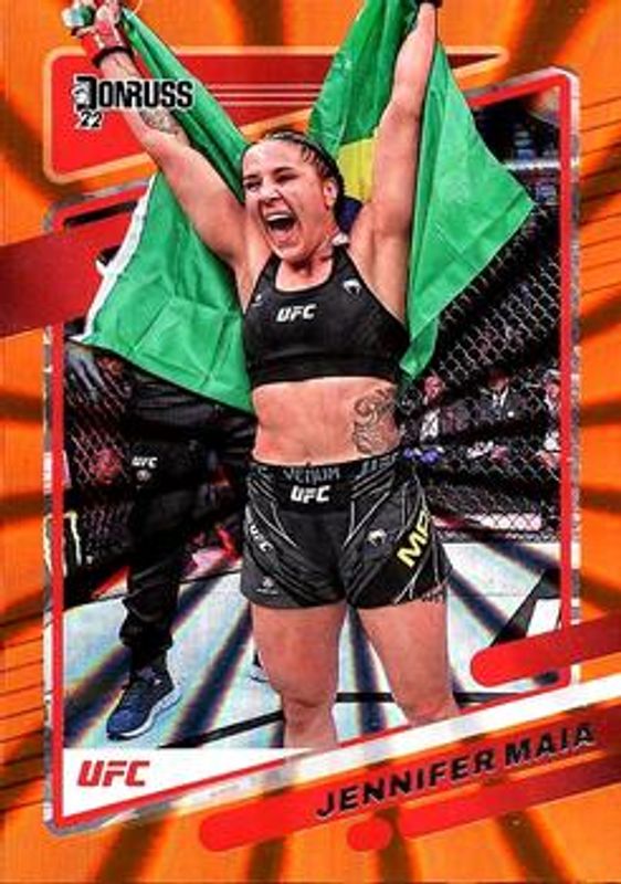 2022 Donruss UFC #61 Holo Orange Laser