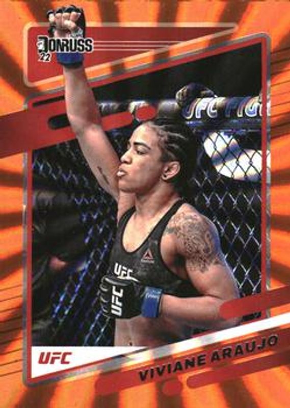 2022 Donruss UFC #60 Holo Orange Laser