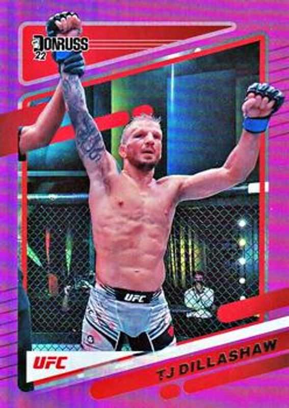 2022 Donruss UFC #98 Purple Flood