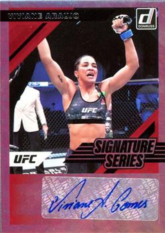 2022 Donruss UFC #SS-VAJ Signatures Series