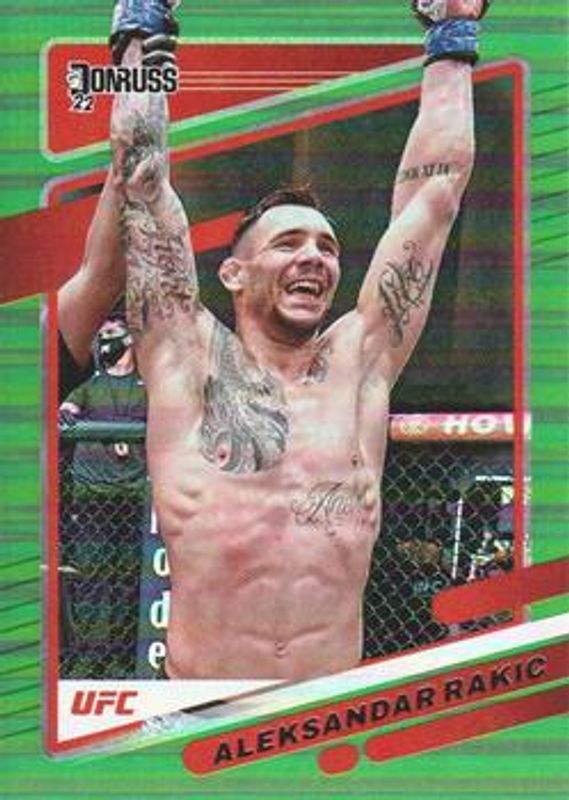 2022 Donruss UFC #3 Green Flood
