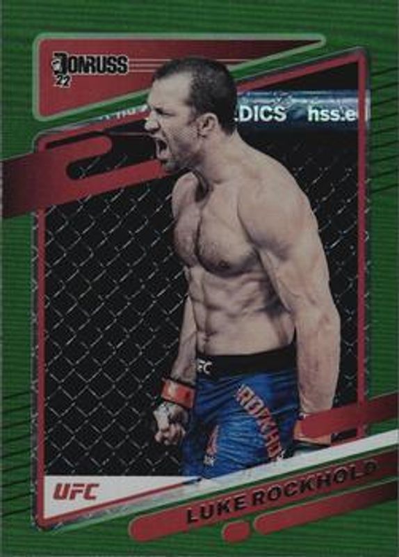 2022 Donruss UFC #102 Green Flood