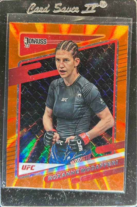 2022 Donruss UFC #193 Holo Orange Laser