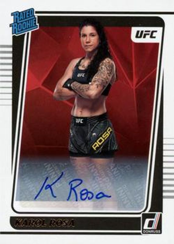 2022 Donruss UFC #217 Signatures