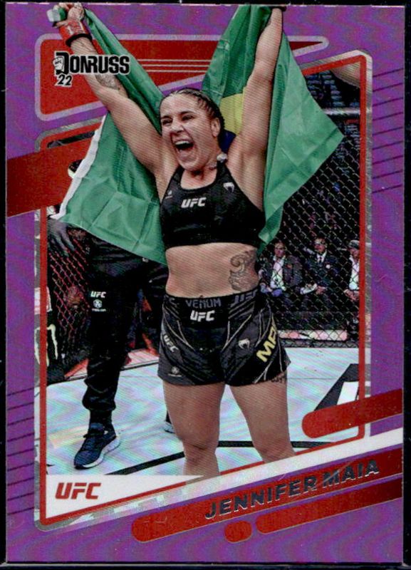2022 Donruss UFC #61 Purple Flood