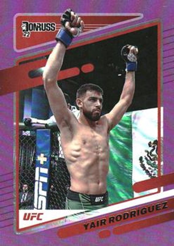2022 Donruss UFC #70 Purple Flood