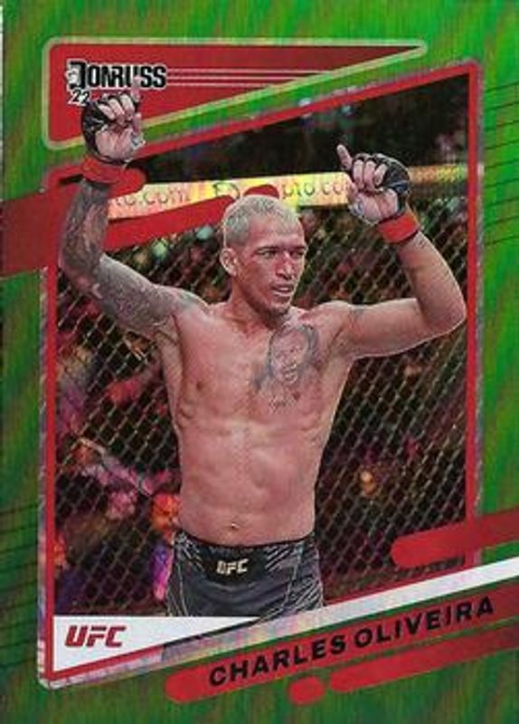2022 Donruss UFC #85 Green Flood