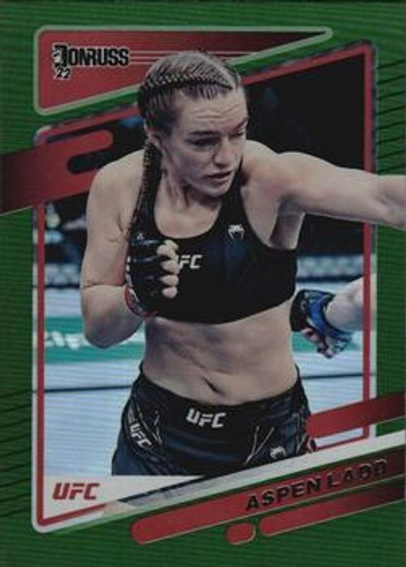 2022 Donruss UFC #101 Green Flood