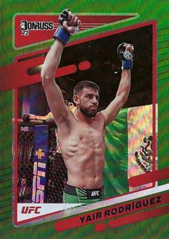 2022 Donruss UFC #70 Green Flood