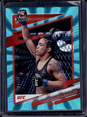 2022 Donruss UFC #60 Holo Teal Laser /25