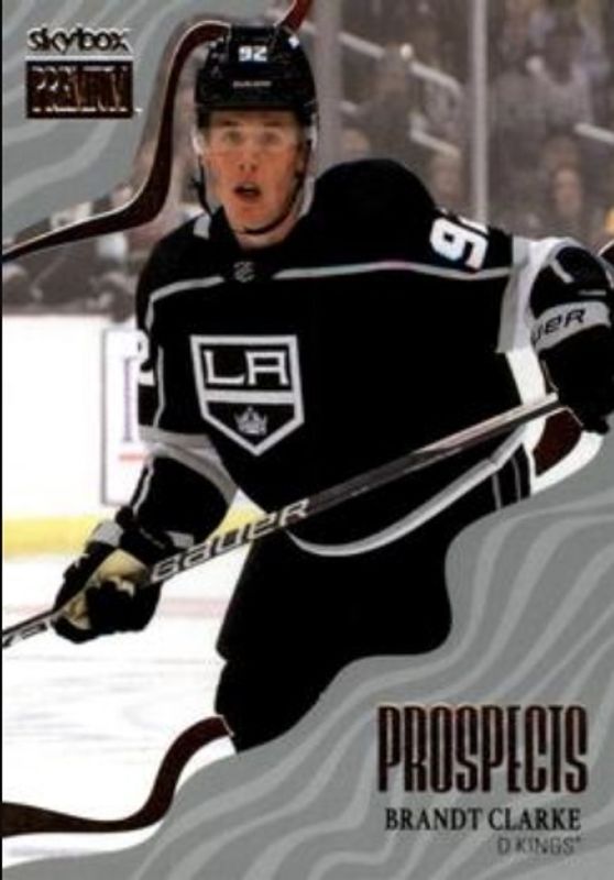 Brandt Clarke 2022 Metal Universe #PP-45 SkyBox Premium Prospects Rookie RAW