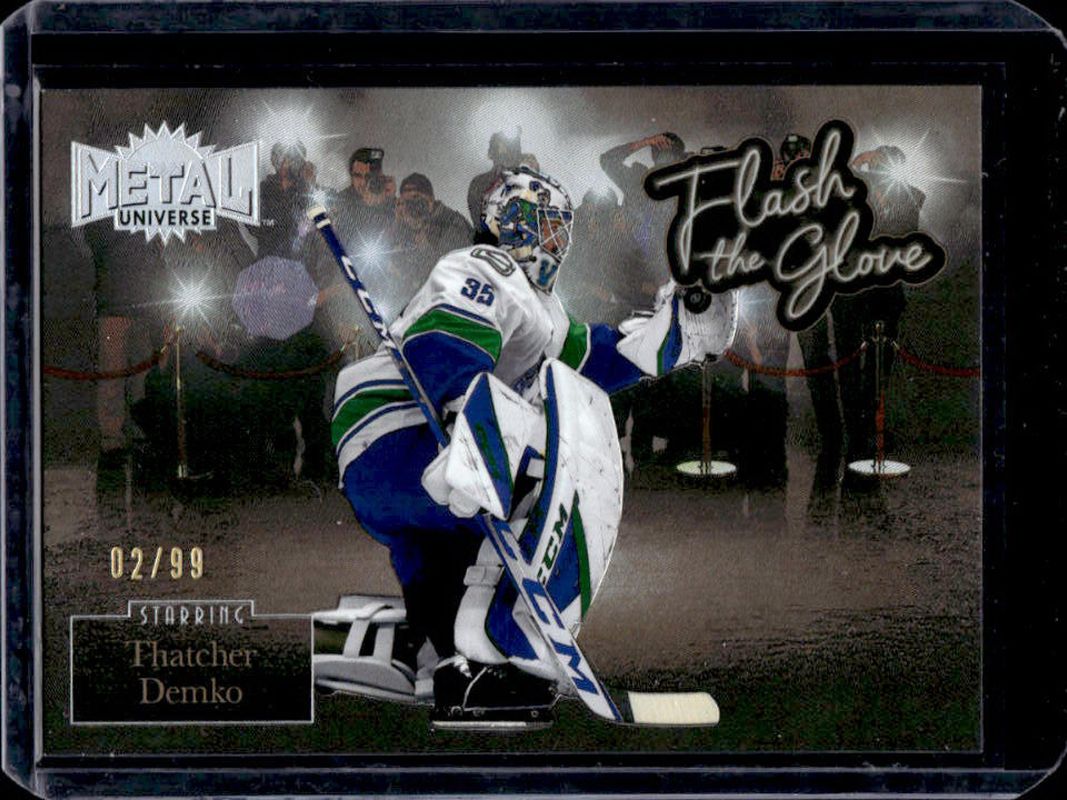 2022 Metal Universe #FL-15 Flash the Glove Gold /99