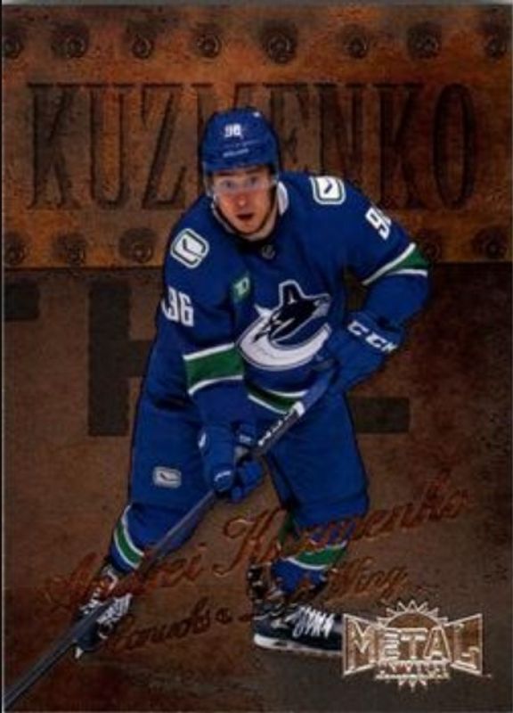 Andrei Kuzmenko 2022 Metal Universe #R-50 1998 Retro Rookie RAW