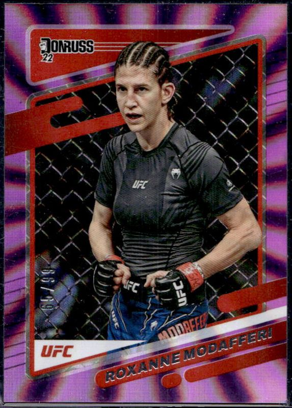 2022 Donruss UFC #193 Holo Purple Laser /99