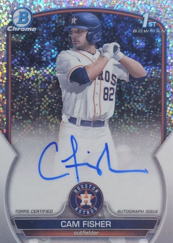 2023 Bowman Draft #CDA-CFI Chrome DP Auto - Sparkle Refractor /71 (1st)