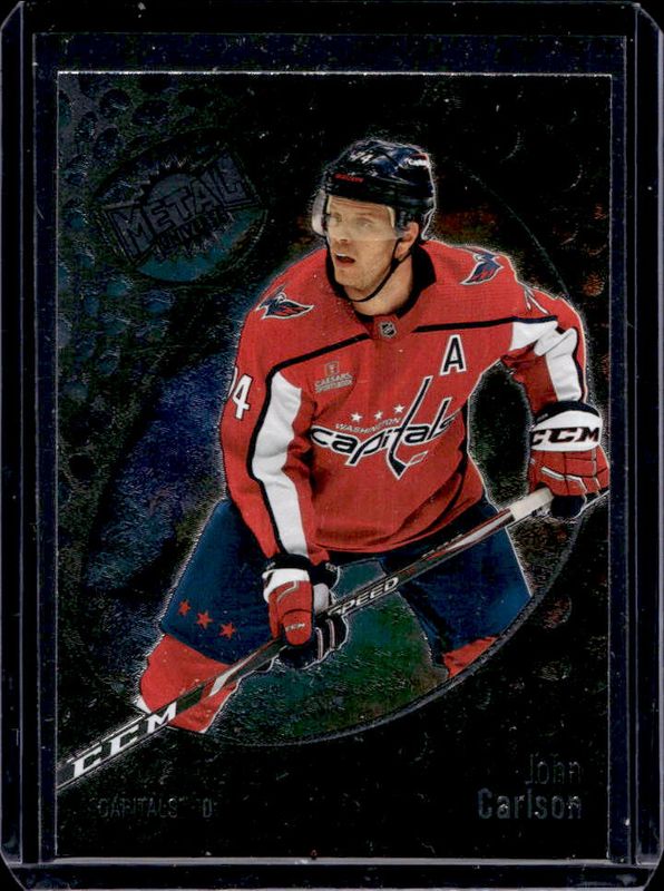 John Carlson 2022 Metal Universe #95 Base RAW