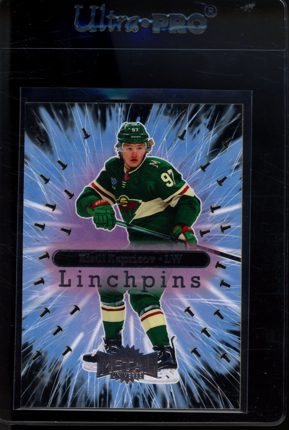 Kirill Kaprizov 2022 Metal Universe #3-OF-20-LP Linchpins Price