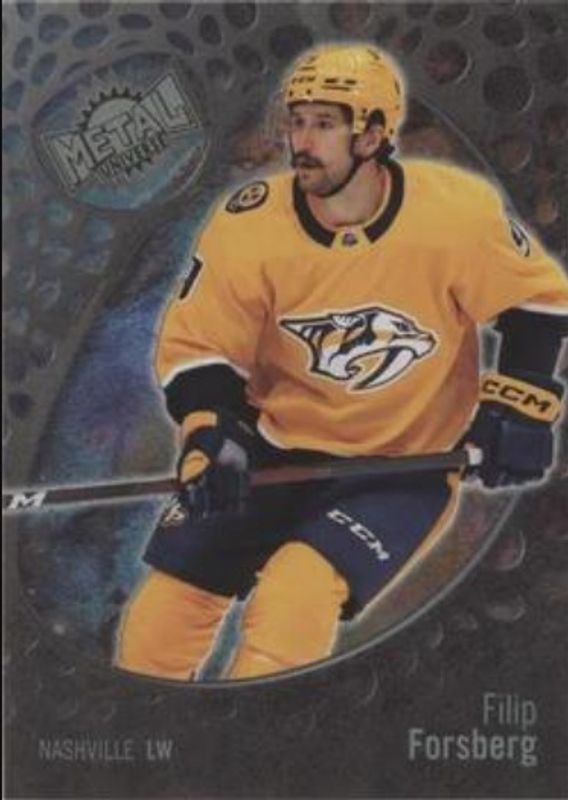 Filip Forsberg 2022 Metal Universe #92 Spectrum FX RAW