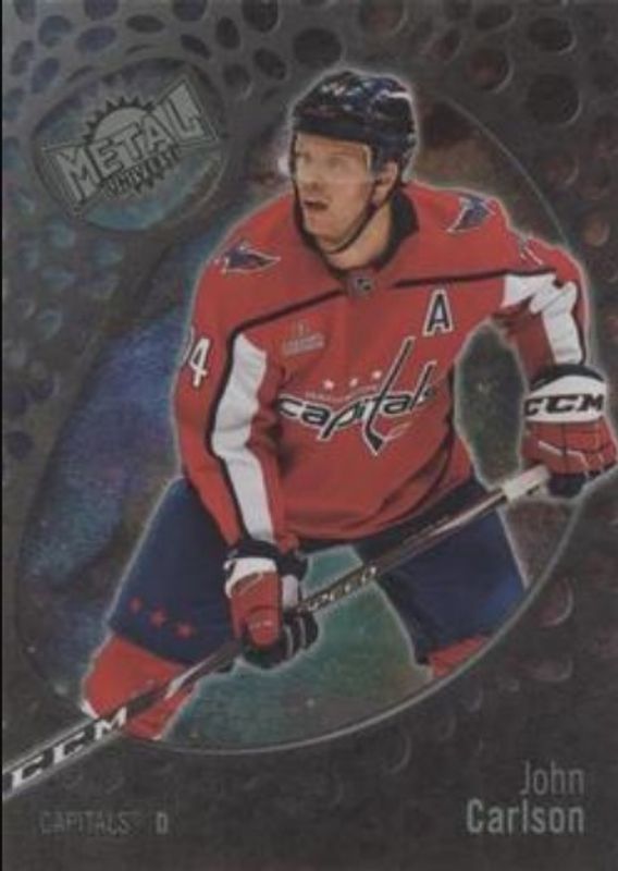 John Carlson 2022 Metal Universe #95 Spectrum FX RAW