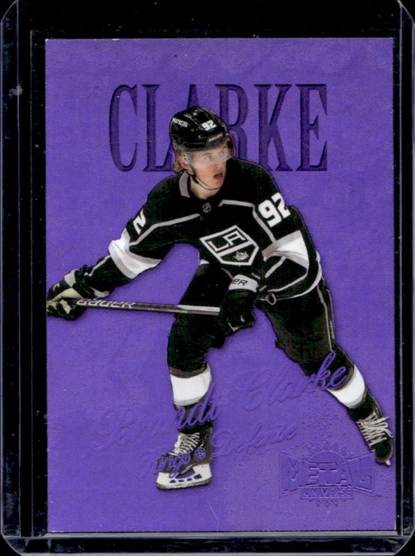 Brandt Clarke 2022 Metal Universe #R-45 1998 Retro Purple Spectrum FX /199 Rookie RAW