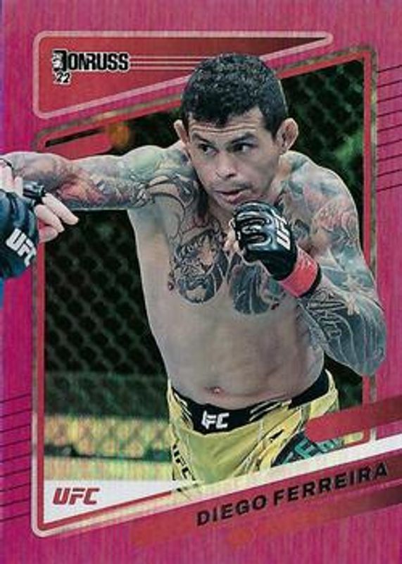 2022 Donruss UFC #189 Purple Flood