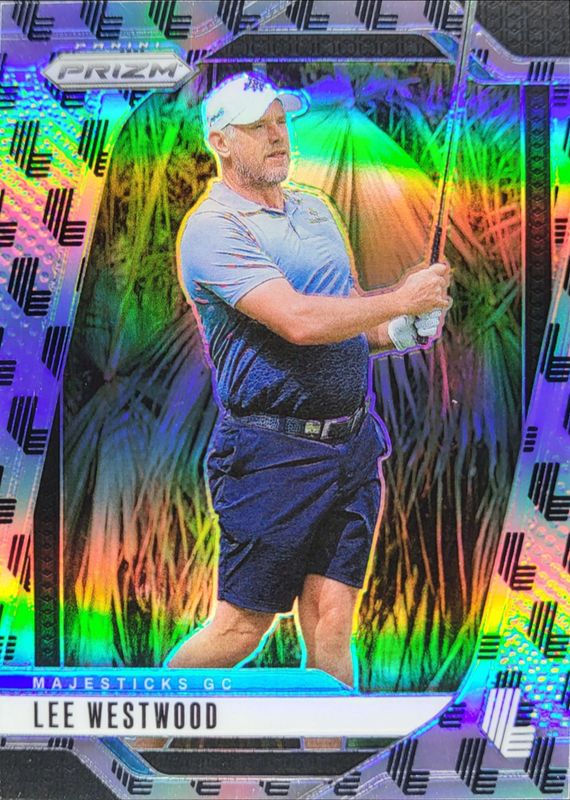 Lee Westwood 2025 Prizm LIV #7 LIV Logo /54 RAW